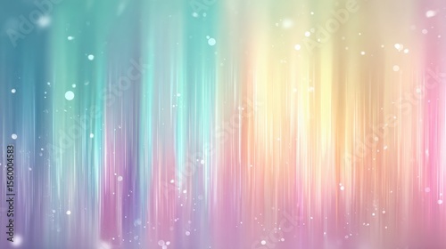 Pastel rainbow gradient background with gentle light flares