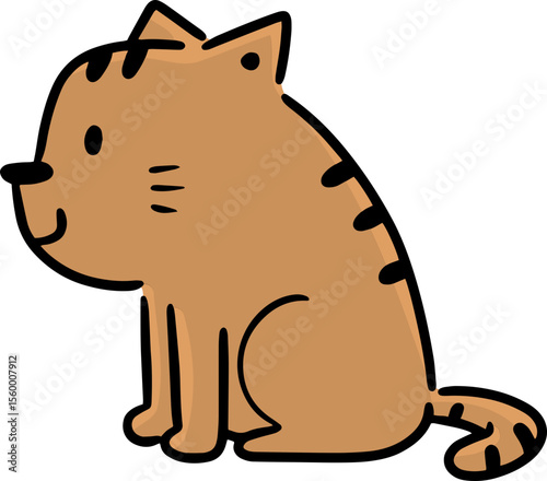 Illustration of cat
