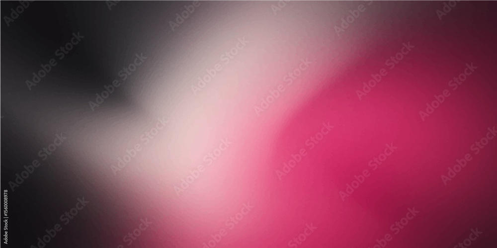 Fototapeta premium Abstract dark purple and pink glowing wave with blue light rays pattern design