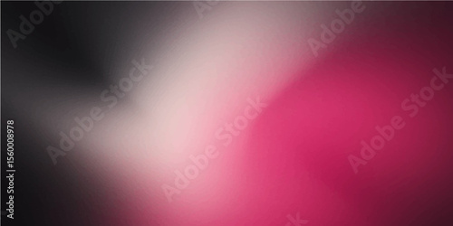 Abstract dark purple and pink glowing wave with blue light rays pattern design