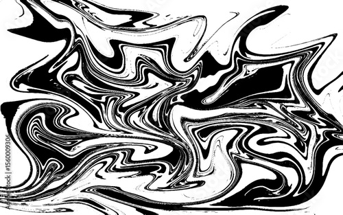 White and black marble texture vector background. Liquid background with Trendy design