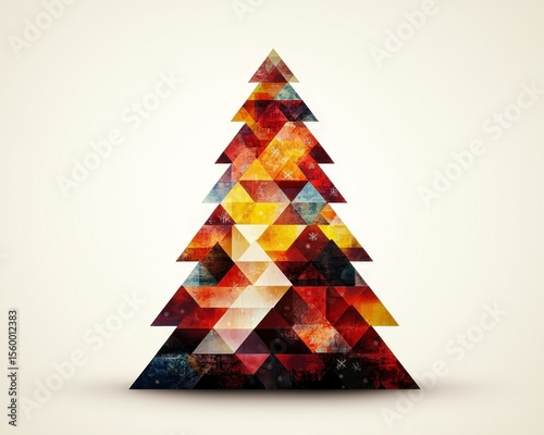 Abstract Christmas tree design (1)