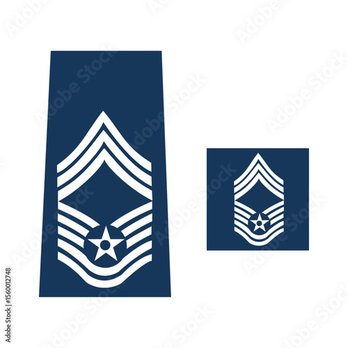 Galon de l'armée américaine destiné à l'armée de l'air: Sergent-chef 
