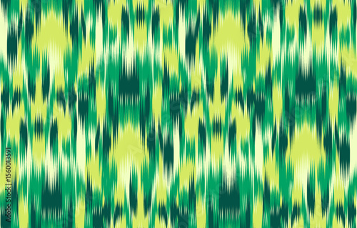 Design Textile ikat wave abstract geometric ikat, design ikat vector for background, wallpaper, carpet, wrapping, fabric, textile fashion wearing.