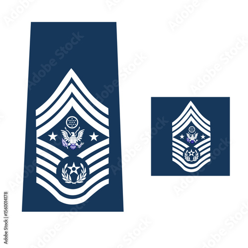 Galon de l'armée américaine : sergent-chef de l'armée de l'air