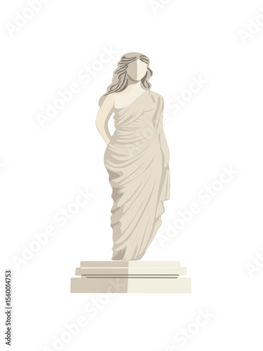 artistic sculpture vector illustration art