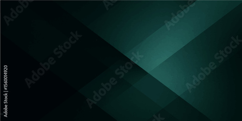  Folded teal abstract paper background with soft layering and minimal digital structure