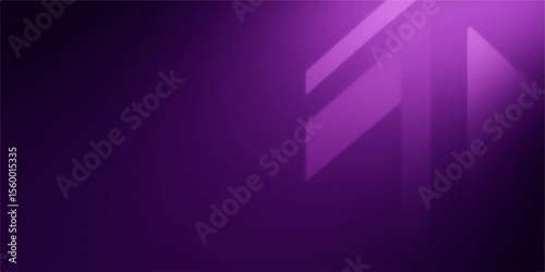 Deep violet tech abstract with smooth glowing light shapes and digital modern gradients