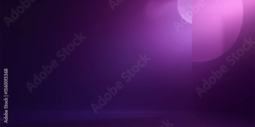 Abstract purple geometric background with layered transparent textures and subtle gradients
