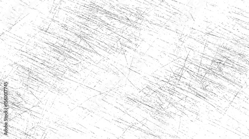 White background with grunge diagonal scratch texture. Faded etched lines create rough distressed aesthetic. Ideal for texture overlays.
