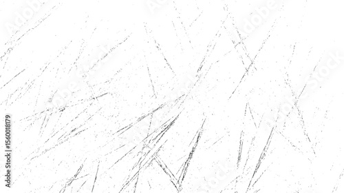 Distressed white background with fine linear scratches. Grunge etched texture for overlays. Ideal for retro, punk, or underground style.
