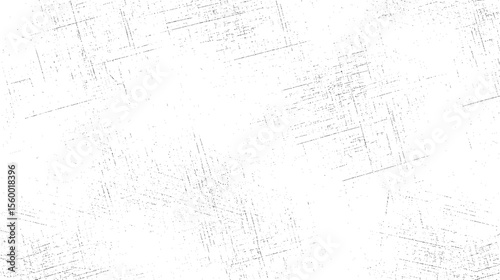 Abstract white scratched surface with diagonal crosshatch texture. Minimal grunge design. Perfect overlay for vintage or urban artwork.
