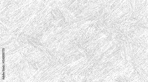 Abstract white scratched surface with diagonal crosshatch texture. Minimal grunge design. Perfect overlay for vintage or urban artwork.
