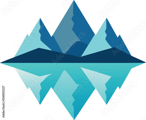Floating Iceberg Mountain

