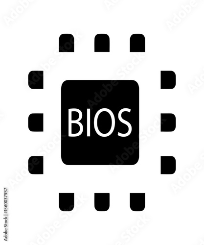 bios chip icon