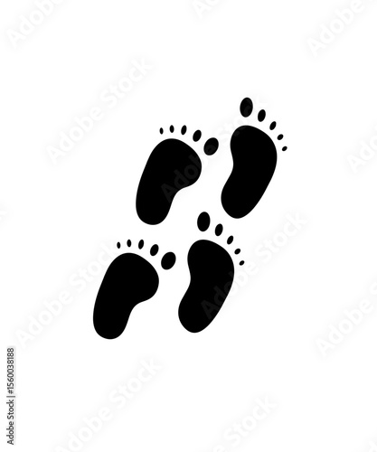 footsteps icon