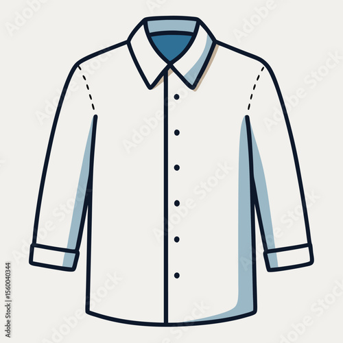 A lightweight linen shirt, breathable and comfortable, isolated on a clean white background, perfect for warm weather.