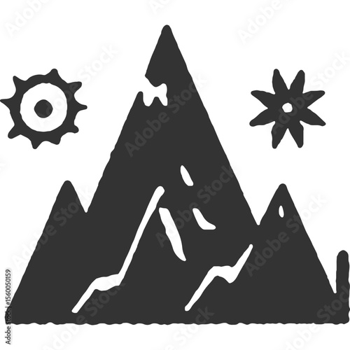 New World No Wisdom Vintage Illustration Vector