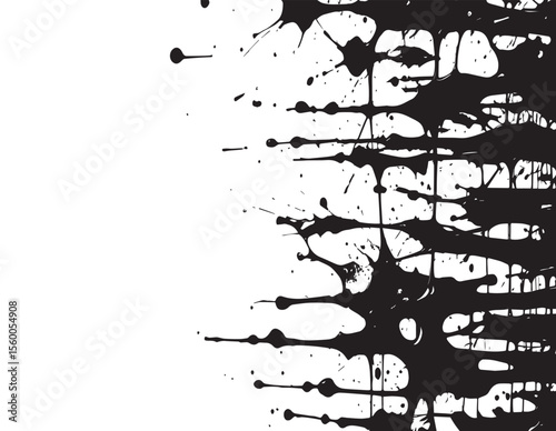 abstract grunge ink splashes background, painting splatter , paint splash