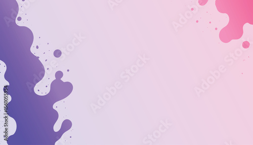 pink purple  Gradient geometric background, fluid background,liquid flow vector background design
