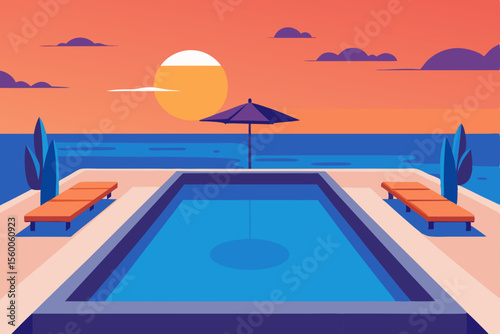 Luxurious Rooftop Pool with Scenic City View Escape