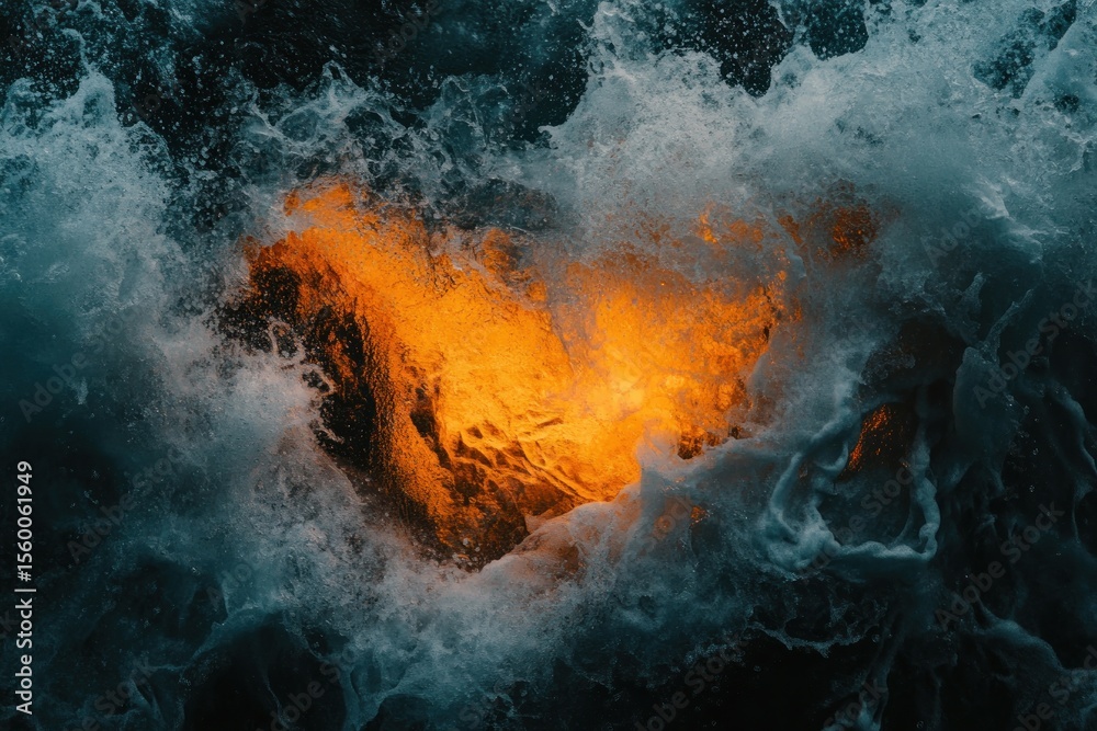 Fototapeta premium Abstract waterfalls