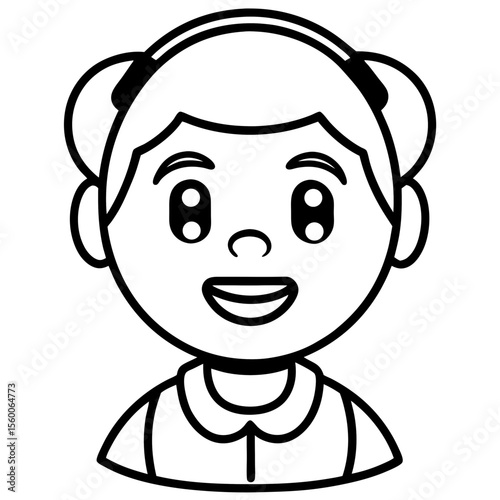 Smiling Helper Emoji Icon