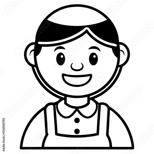 Smiling Helper Emoji Icon