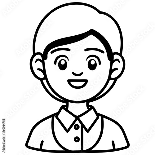 Smiling Helper Emoji Icon