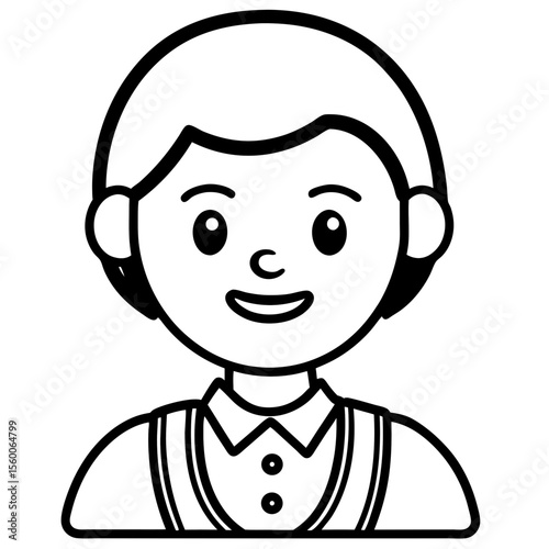 Smiling Helper Emoji Icon