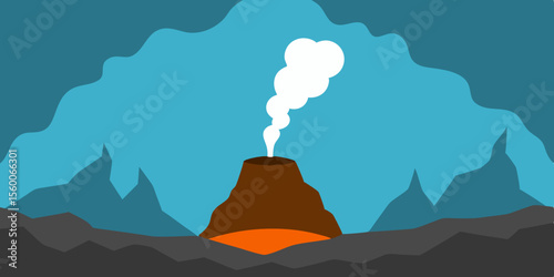 Volcano Eruption A Stunning Illustration of Nature's Raw Power