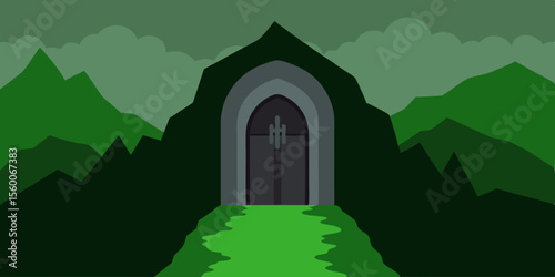 old church in the forest