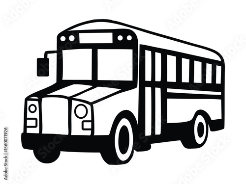 vector cartoon bus