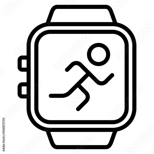 Fitness Tracker line icon