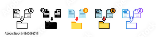 Data Gathering multiple icon