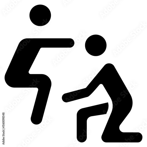 Wellness Coach glyph icon