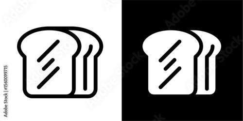 Bread Icon: Staple Food for Breakfast, Bakery & Carb-related Concepts