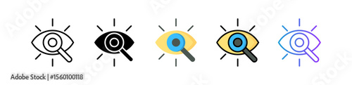 Vision multiple icon