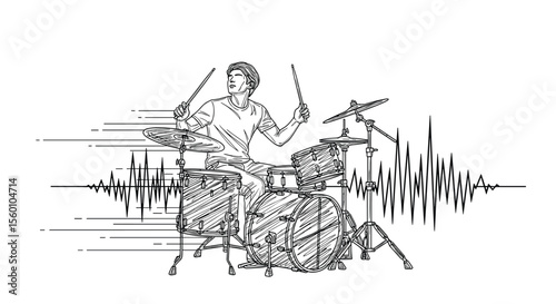 The Rhythm of Life A Drummer's Journey Through the Sounds of Music