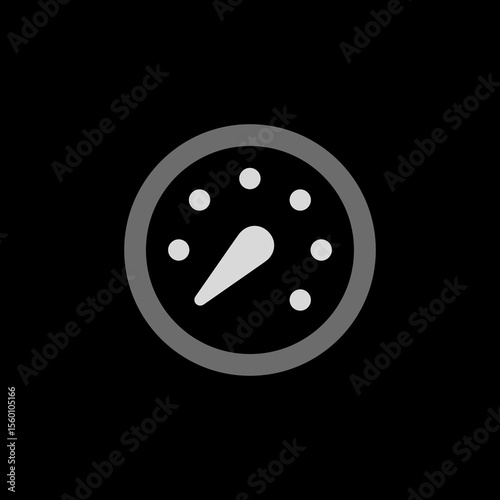 Dotted Gauge Empty Icon