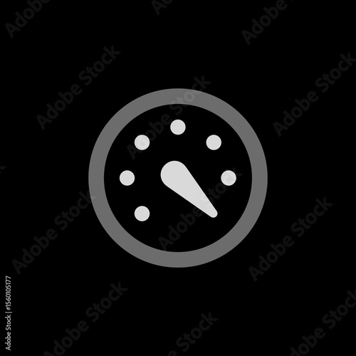 Dotted Gauge 100 Percent Icon