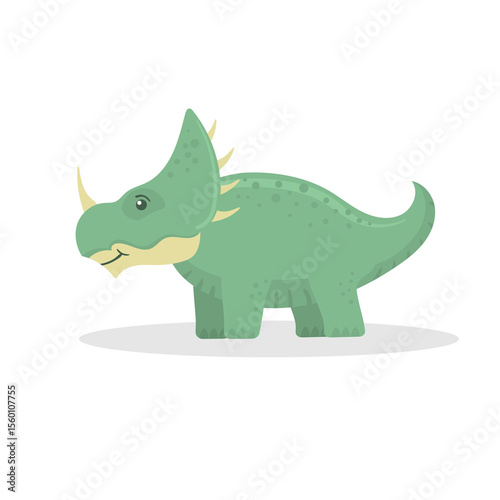 Fotografie Png cartoon extinct prehistoric animal illustration featuring tyrannosaurus dipl