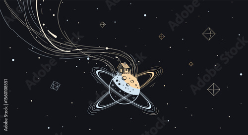 Astral Projection A Journey Through Cosmic Realms The Dance Of The Celestial Body