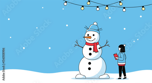 Building a Snowman on a Winter Day Creating Memories and Embracing the Cold
