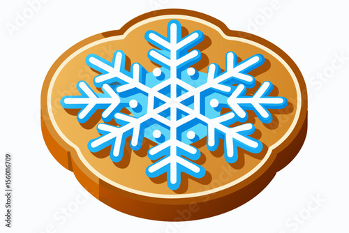 Christmas cards, winter recipe books, seasonal packaging, and digital or print projects related to Christmas baking or sweets.