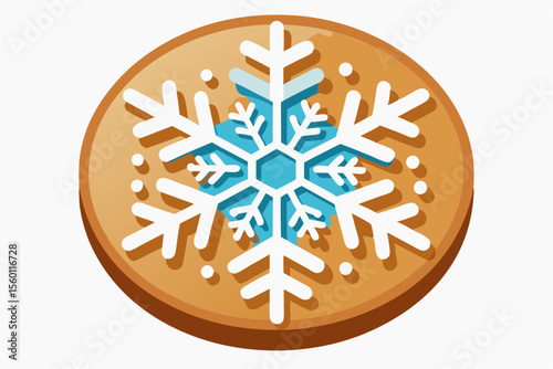 Christmas cards, winter recipe books, seasonal packaging, and digital or print projects related to Christmas baking or sweets.