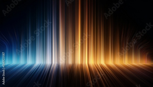 abstract light transitions background vertical line of fading and easing in and out effect