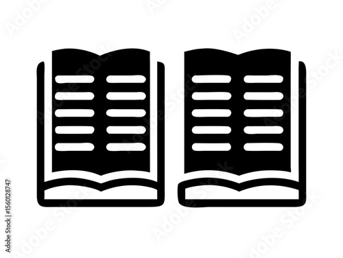 Open book with graduation cap, symbolizing academic success. A stylized illustration of an open book, resting on a surface, with a graduation cap placed atop and tassel hanging. 