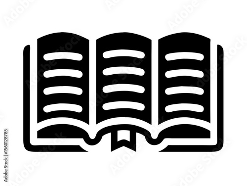 Open book with graduation cap, symbolizing academic success. A stylized illustration of an open book, resting on a surface, with a graduation cap placed atop and tassel hanging. 