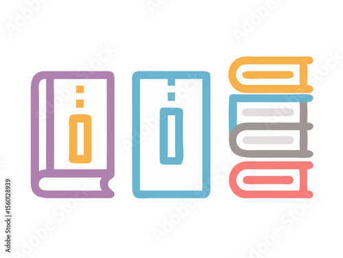 Open book with graduation cap, symbolizing academic success. A stylized illustration of an open book, resting on a surface, with a graduation cap placed atop and tassel hanging. 